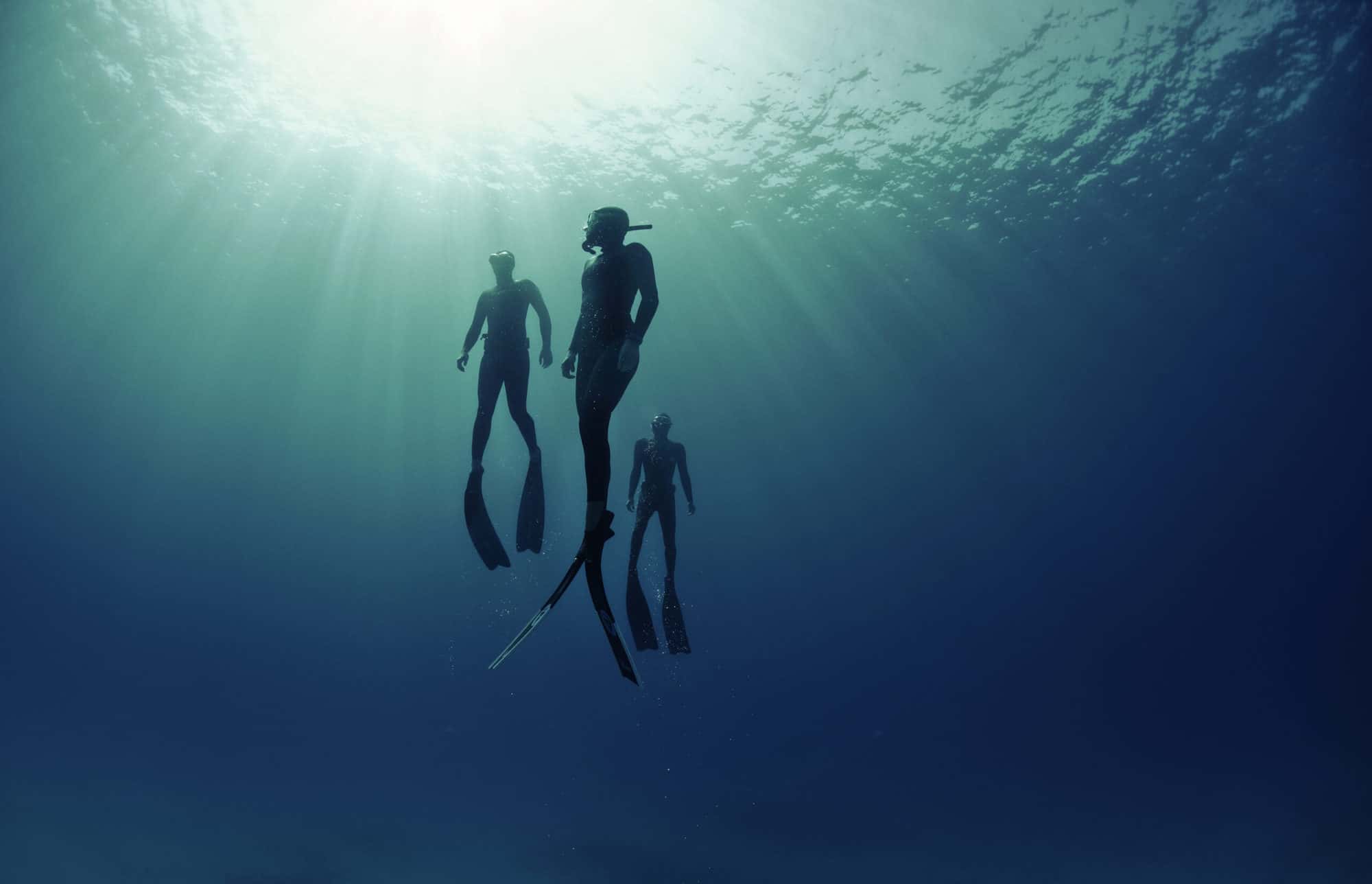 Freediving training for certified divers Deep Med
